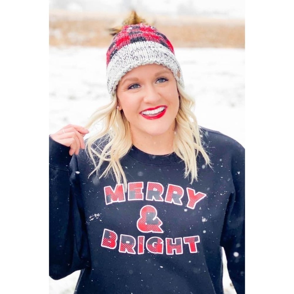 Merry And Bright Sweatshirt